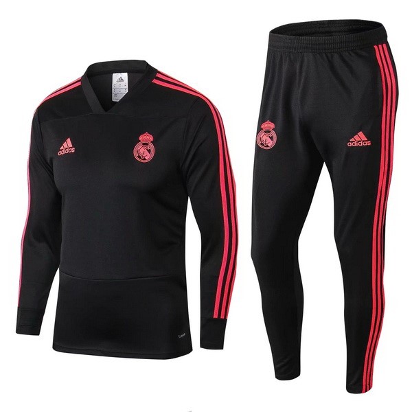 Chandal Del Niños Real Madrid 2018-2019 Negro Rojo